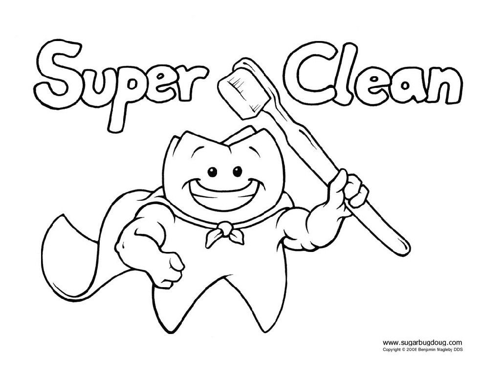Dental Coloring Pages Printable
 Printable Dental Coloring Pages