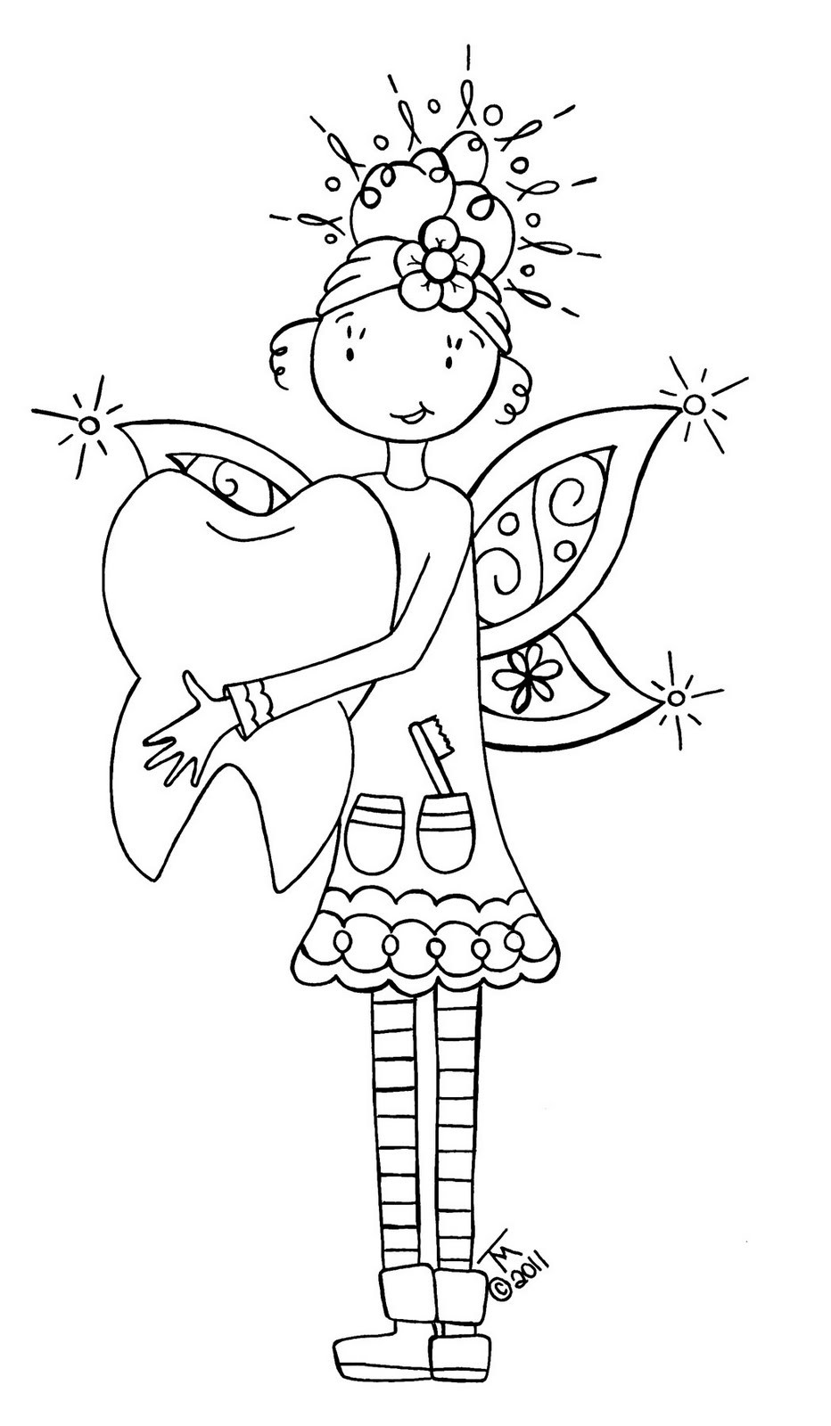Dental Coloring Pages Printable
 The Stamping Boutique 4 24 11 5 1 11