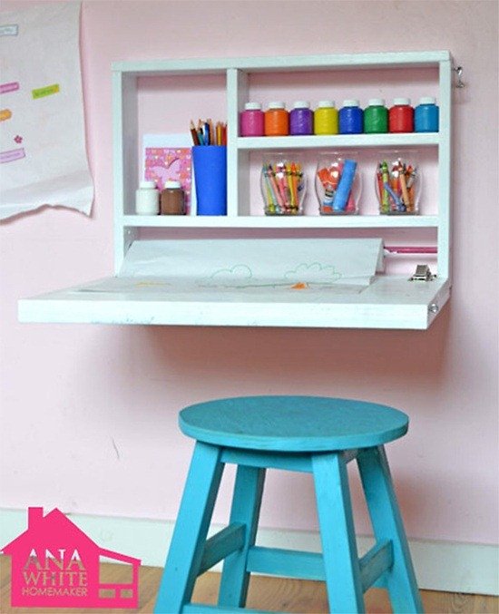 Desk For Kids Room
 12 DIY Ideas for Kids Rooms DIY Home Decor