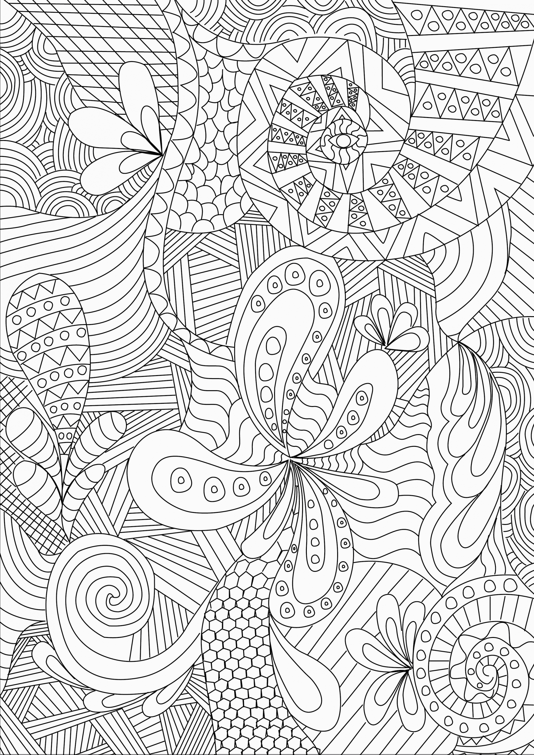 Detailed Coloring Books For Adults
 Zentangle Colouring Pages In The Playroom