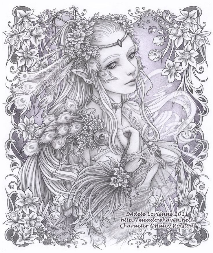 Detailed Coloring Books For Adults
 Detailed Coloring Pages For Adults Printable Fantasy