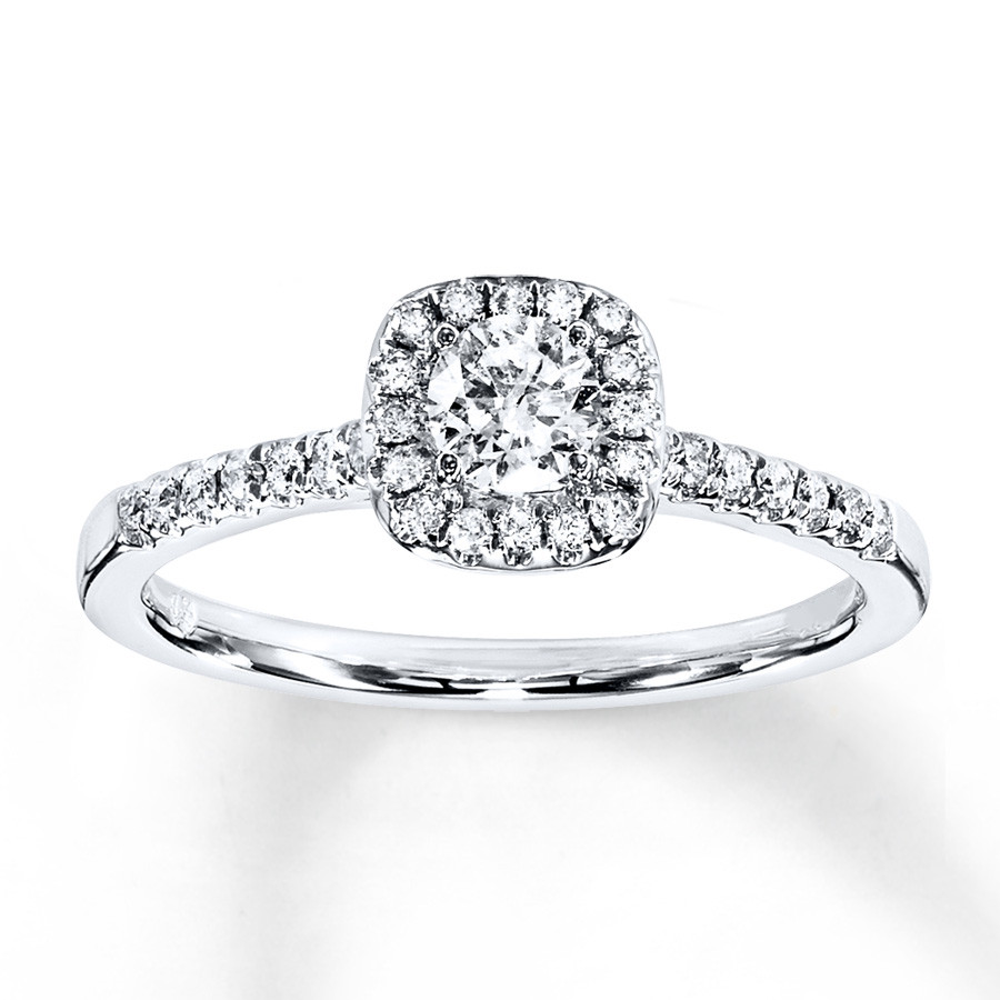 Diamond Bridal Rings
 SterlingJewelers Diamond Engagement Ring 3 8 ct tw Round