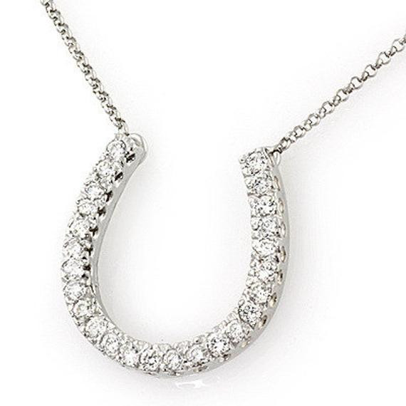 Diamond Horseshoe Necklace
 Diamond Horseshoe Necklace