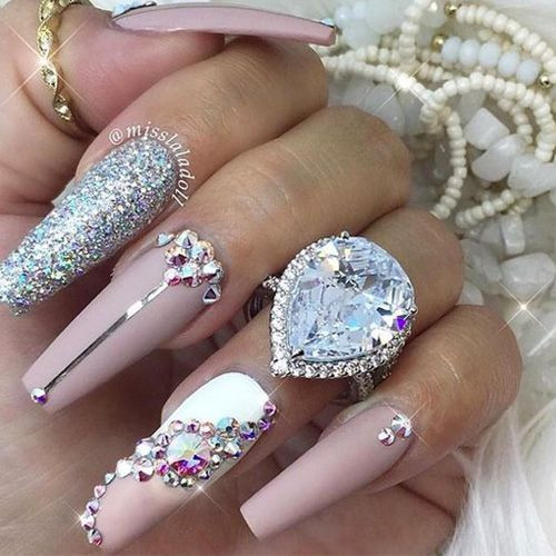 Diamond Nail Designs
 73 best Fingernail Polish images on Pinterest
