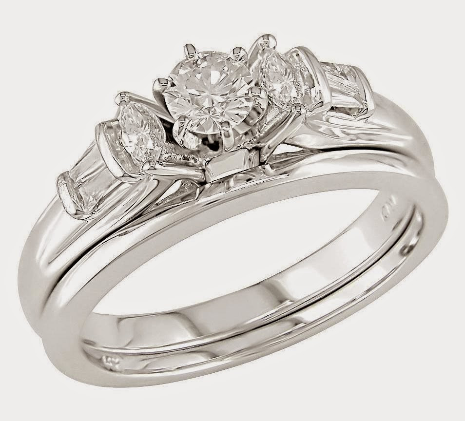 Diamond Wedding Rings For Her
 Designer Diamond Wedding Engagement Ring Sets for Her