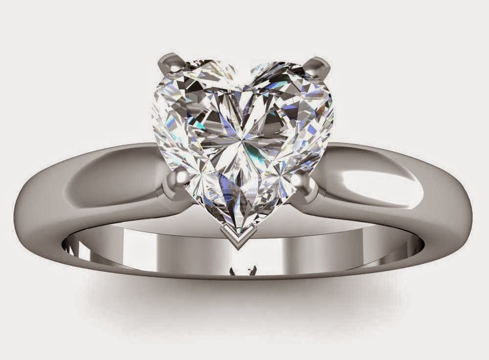 Diamond Wedding Rings For Her
 Unique Heart Shaped Diamond Wedding Rings Her Model