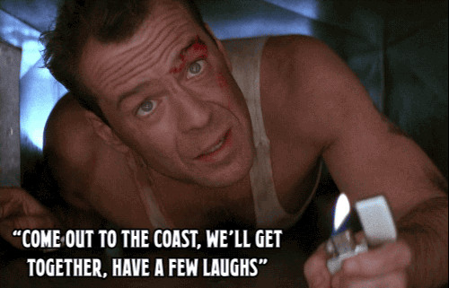 Die Hard Christmas Quotes
 Happy Birthday Bruce Willis 10 of John McClane s Best