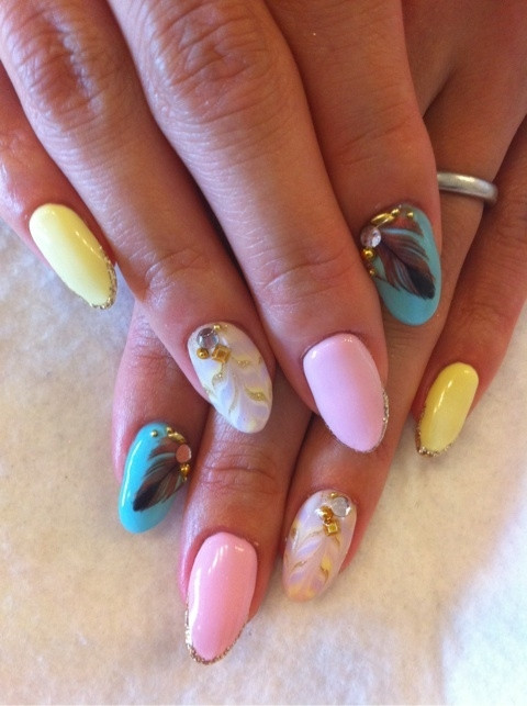Different Nail Designs
 Trendy Nail Art Ideas for Summer
