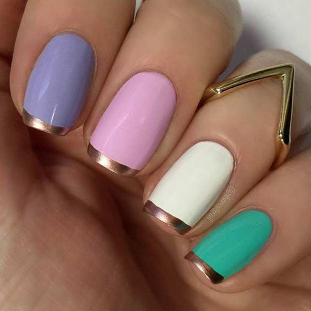 Different Nail Designs
 51 Cool French Tip Nail Designs