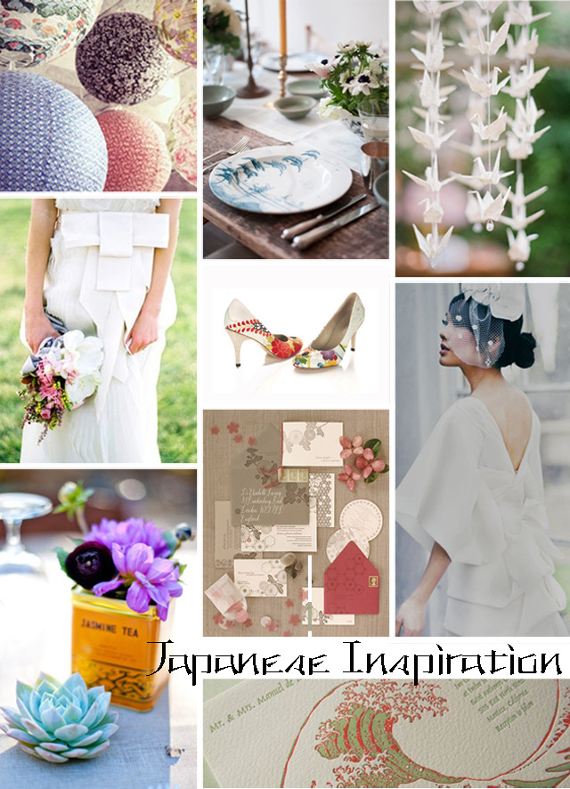 Different Wedding Themes And Styles
 Unique Wedding Ideas Japanese Influenced Wedding Style