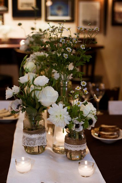 Dinner Party Centerpieces Ideas
 RD Flowers Wedding Brainstorms in 2019