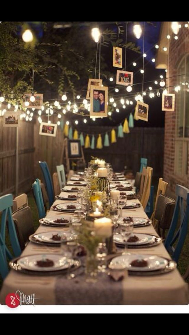 Dinner Party Ideas For 10
 This is a beautiful 10 year wedding anniversary party idea