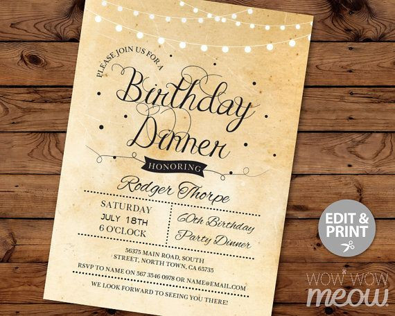 Dinner Party Invitation Ideas
 Pin by Claudia Martin on queen of everything