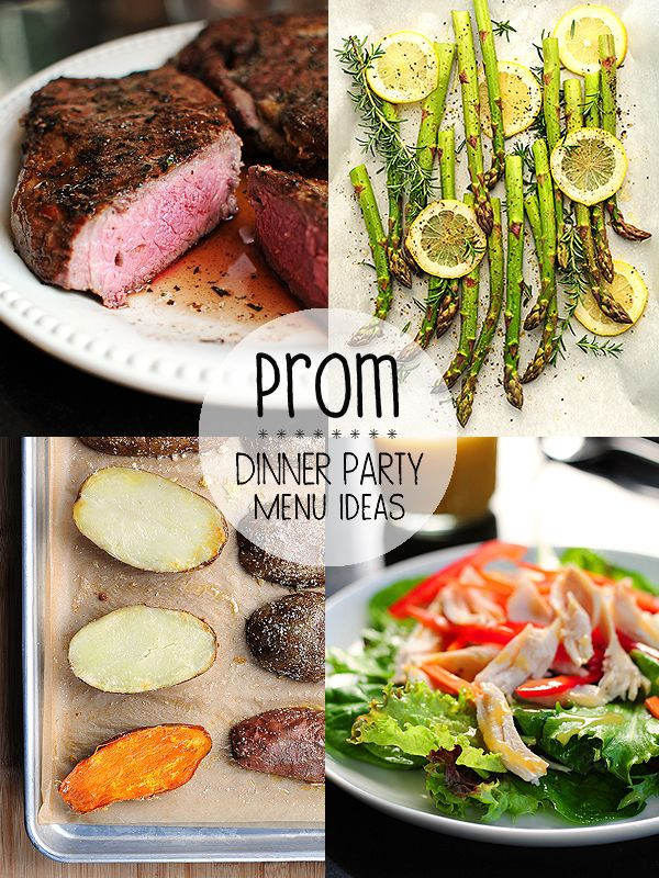Dinner Party Menu Ideas For 4
 Prom Dinner Party Menu Ideas