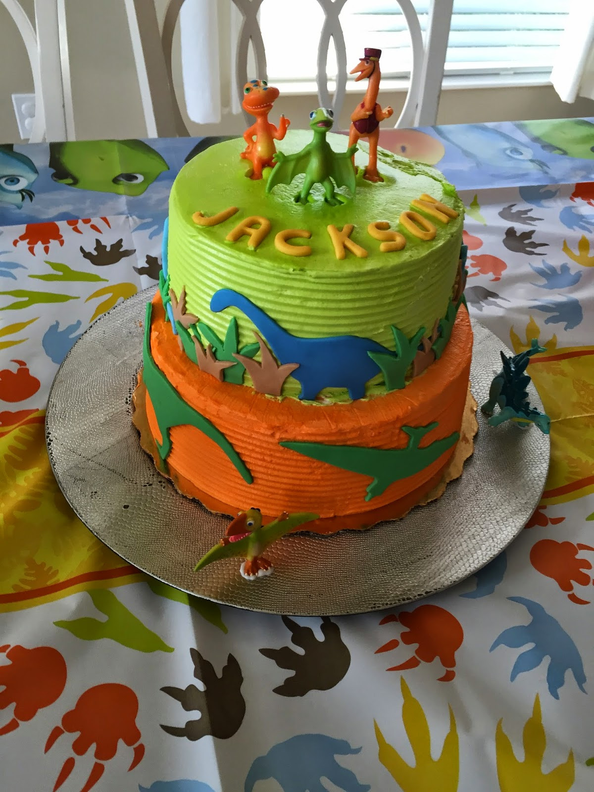Dinosaur Birthday Cakes
 Party With Bells Dinosaur Train Party