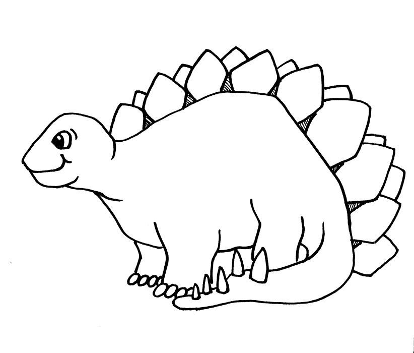 Dinosaur Coloring Pages For Kids
 Dinosaur Coloring Pages Free Printable Coloring