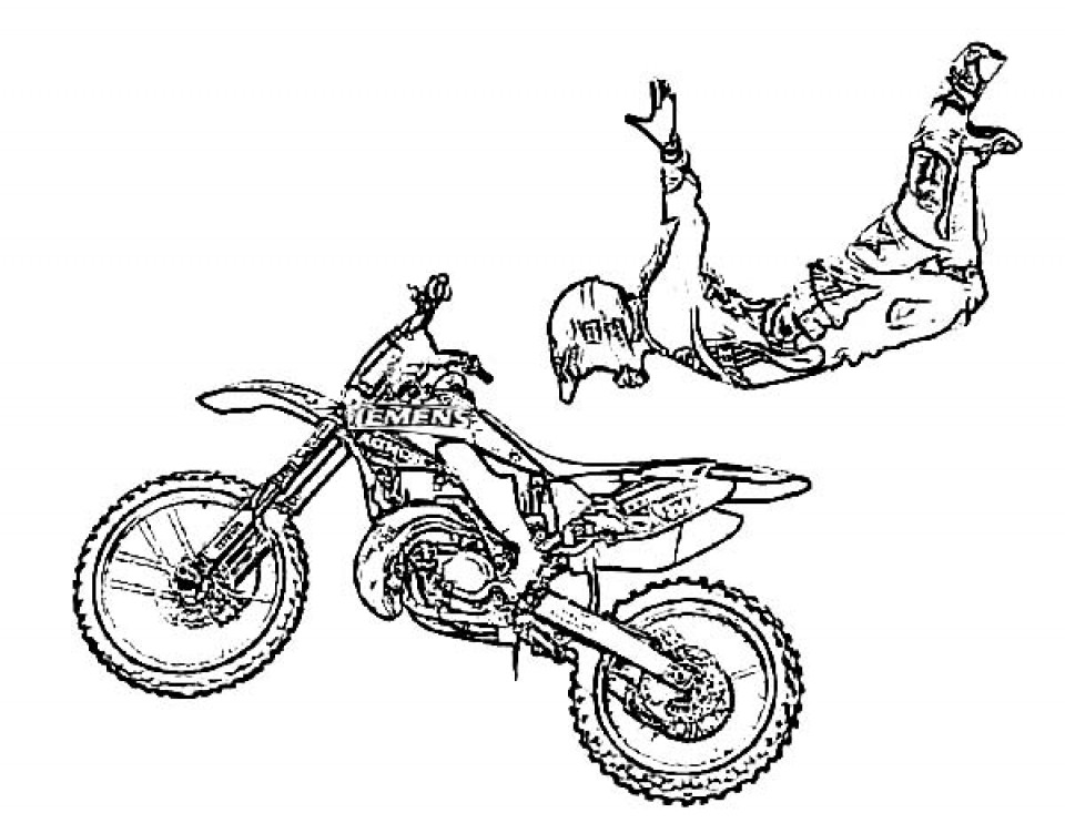 Dirt Bike Coloring Pages Printable
 Get This Preschool Printables of Dirt Bike Coloring Pages
