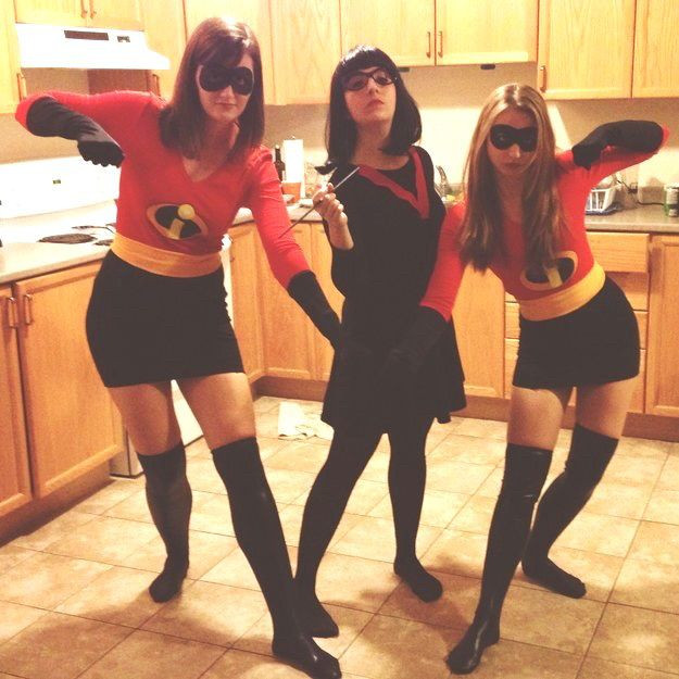 Disney Halloween Party Costume Ideas
 The Incredibles and Edna Mode HALLOWEEN