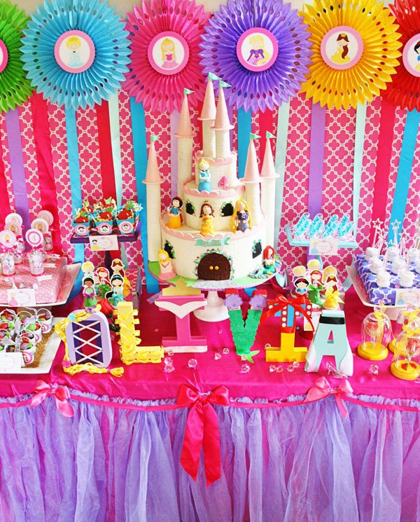 Disney Princess Birthday Decorations
 Disney Princess Parties 15 Perfect Party Ideas For Kids