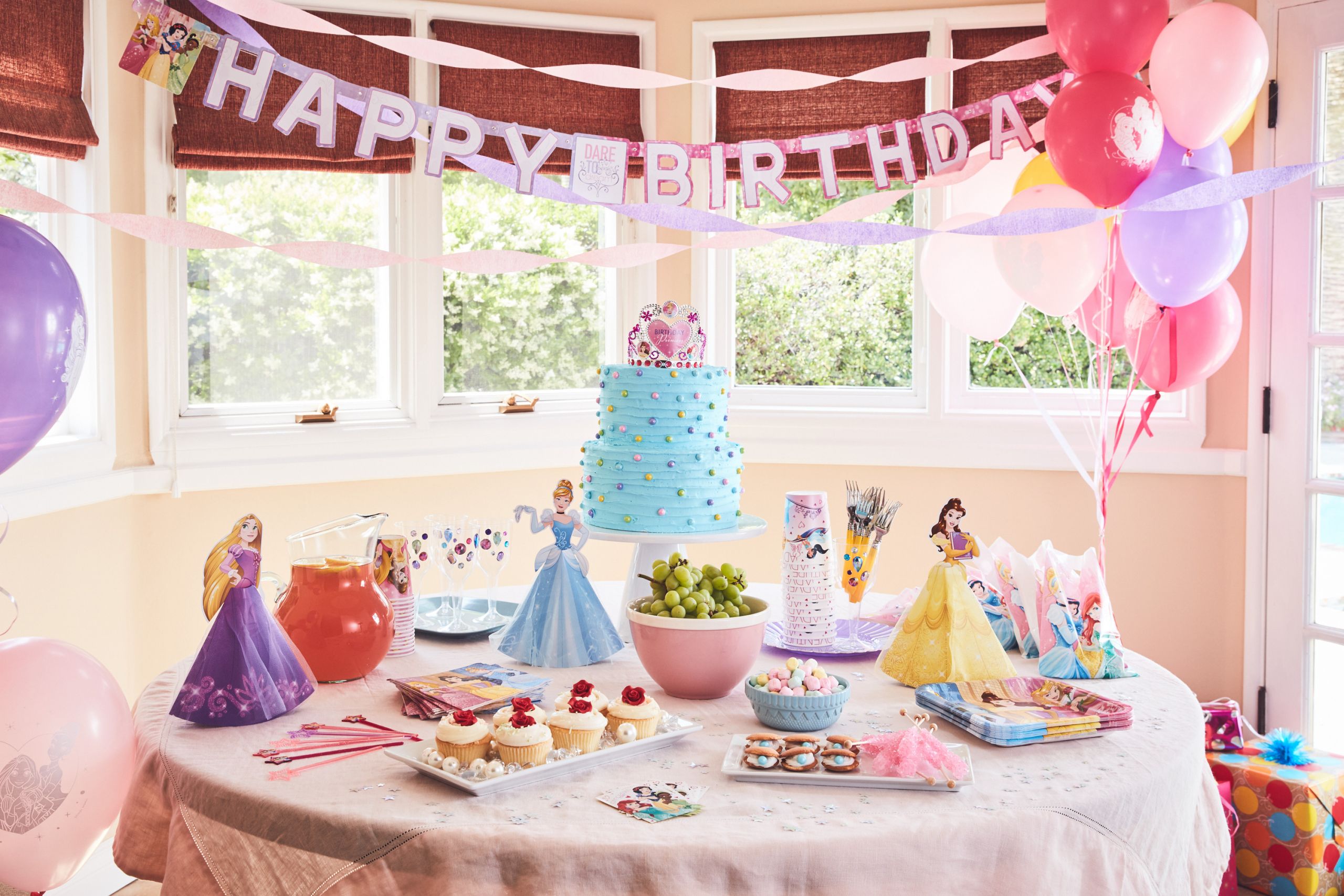 Disney Princess Birthday Decorations
 Disney Princess Birthday Party