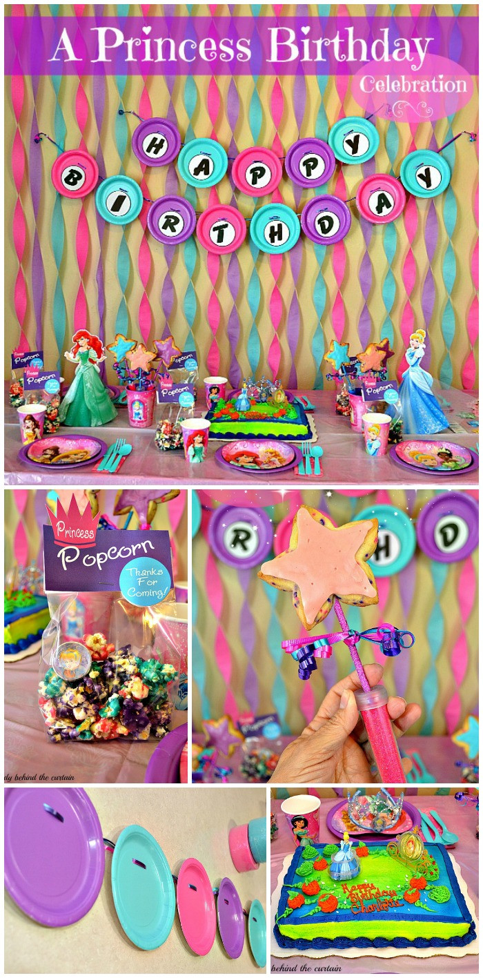 Disney Princess Birthday Decorations
 Disney Princess Birthday Party Ideas and Crafts