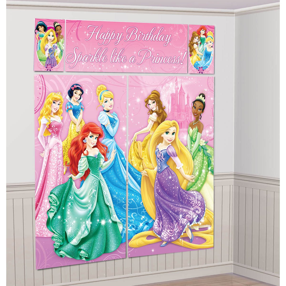 Disney Princess Birthday Decorations
 Disney Princess Birthday Party Backdrops