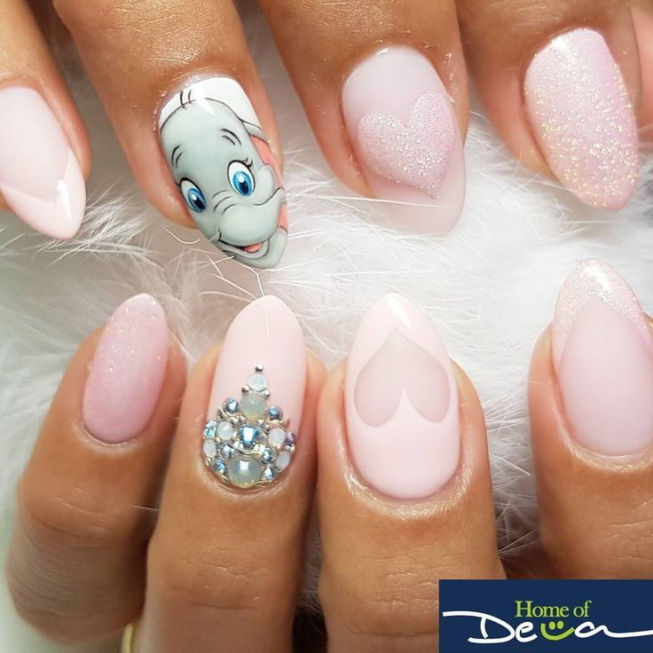 Disney Themed Nail Designs
 Best 25 Disney acrylic nails ideas on Pinterest