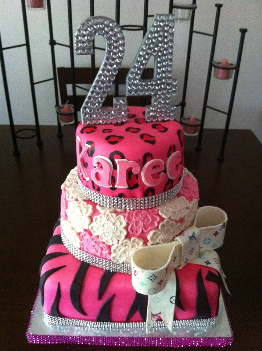 Diva Birthday Cake
 24Th Diva Birthday Cake CakeCentral