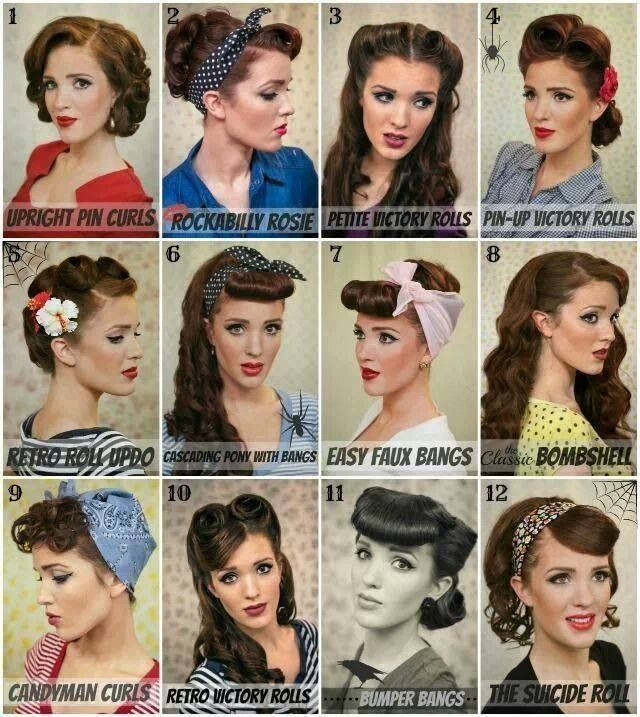 DIY 50S Hairstyles
 50s Hairstyles ideas Yve Style