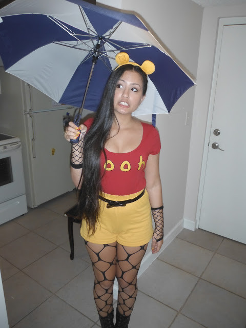 DIY Adult Costume
 Dizzida DIY Adult Female Winnie The Pooh Costume