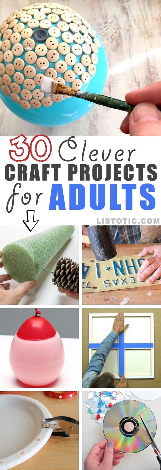 DIY Adult Crafts
 Easy DIY Craft Ideas That Will Spark Your Creativity for