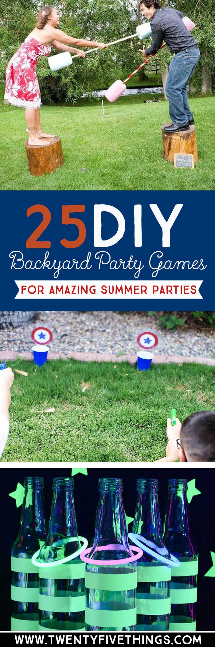 DIY Adult Party Games
 25 DIY Backyard Party Games for the Best Summer Party Ever