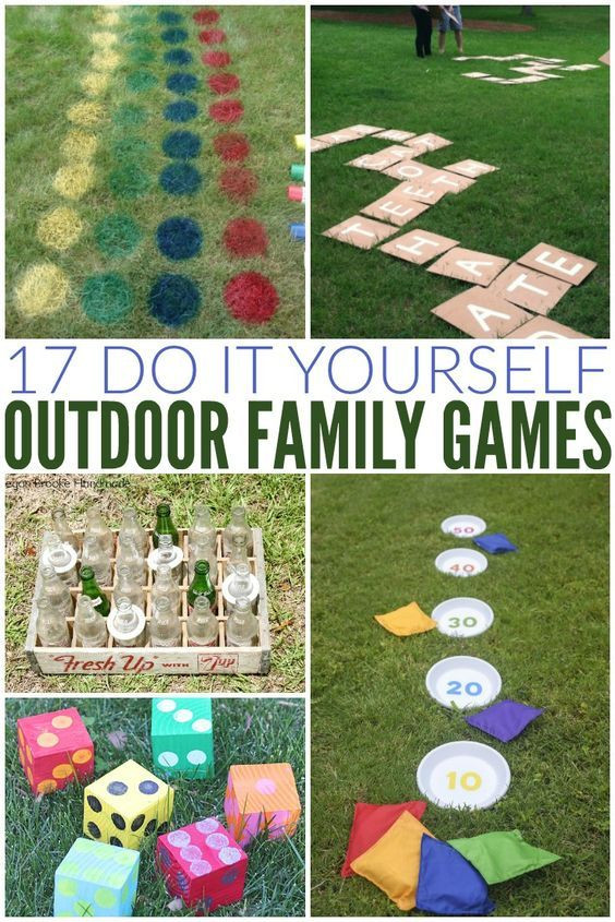 DIY Adult Party Games
 17 DIY Summer Outdoor Game Ideas