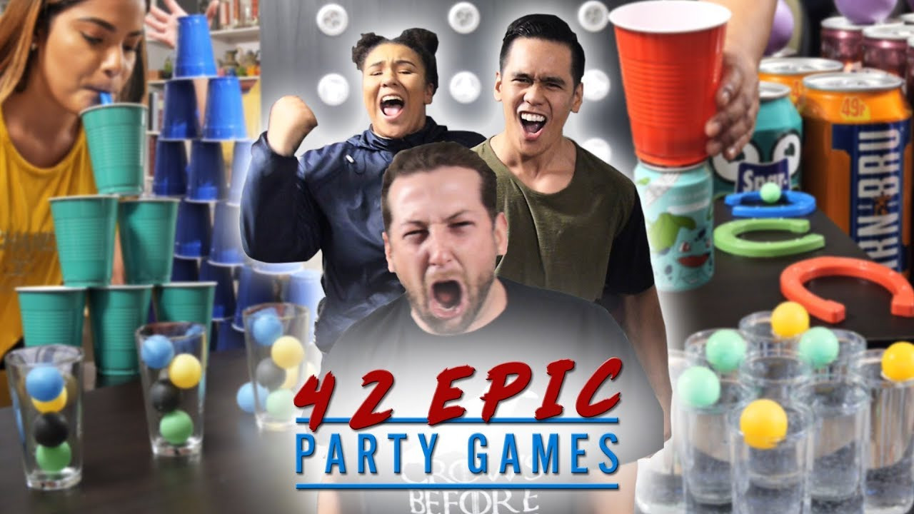 DIY Adult Party Games
 42 EPIC PARTY GAMES