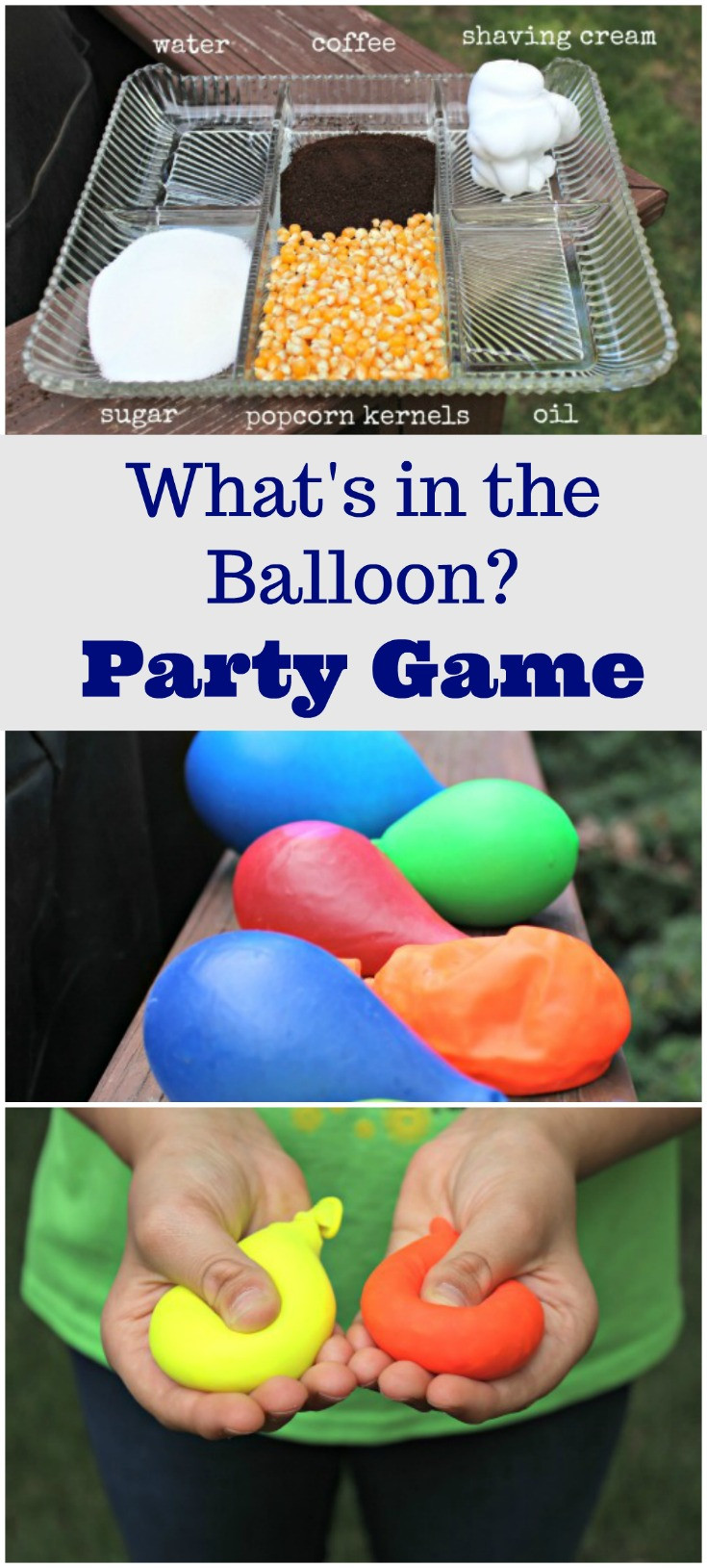DIY Adult Party Games
 Fun Party Games Guess What s in the Balloon Edventures
