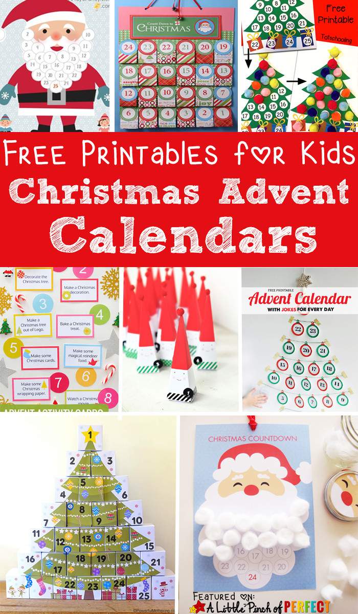 DIY Advent Calendar For Toddlers
 13 Free Printable Christmas Advent Calendars for Kids