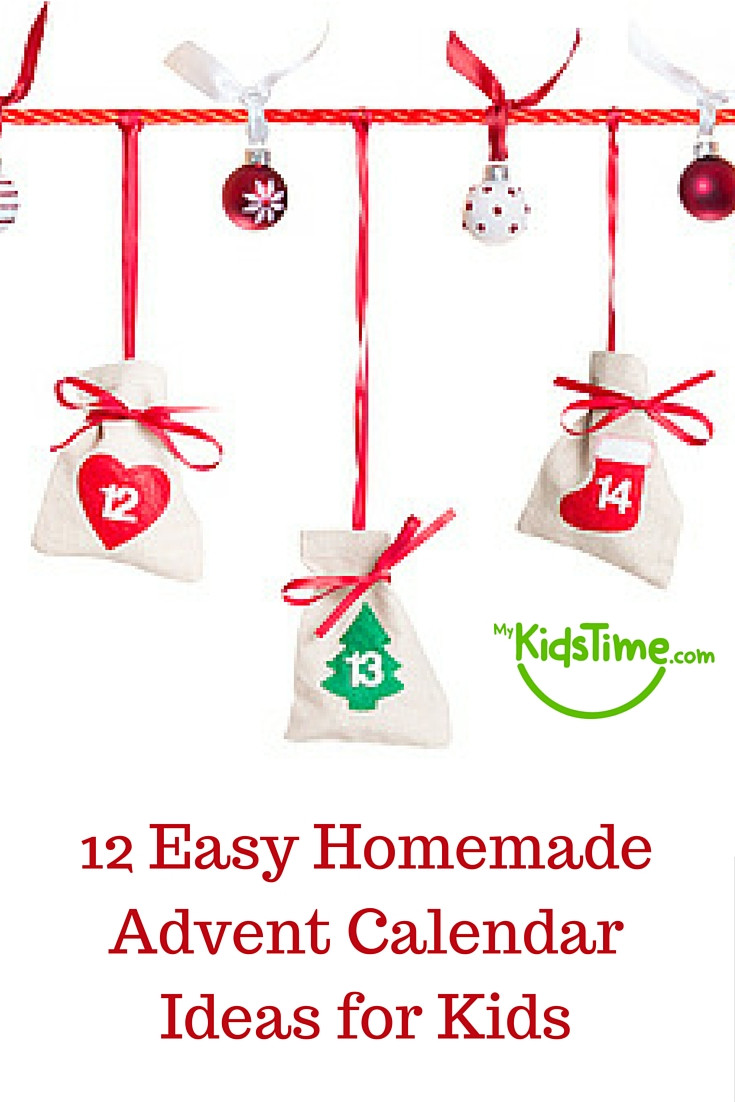 DIY Advent Calendar For Toddlers
 12 Easy Homemade Advent Calendar Ideas for Kids