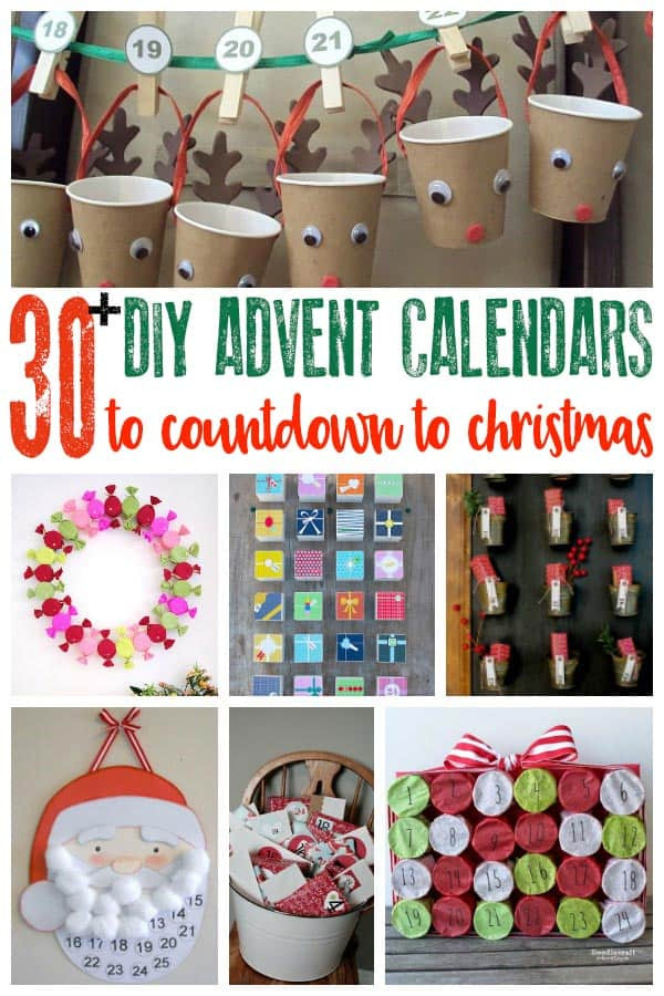 DIY Advent Calendars For Kids
 Easy and Simple Advent Calendars to Make this Year