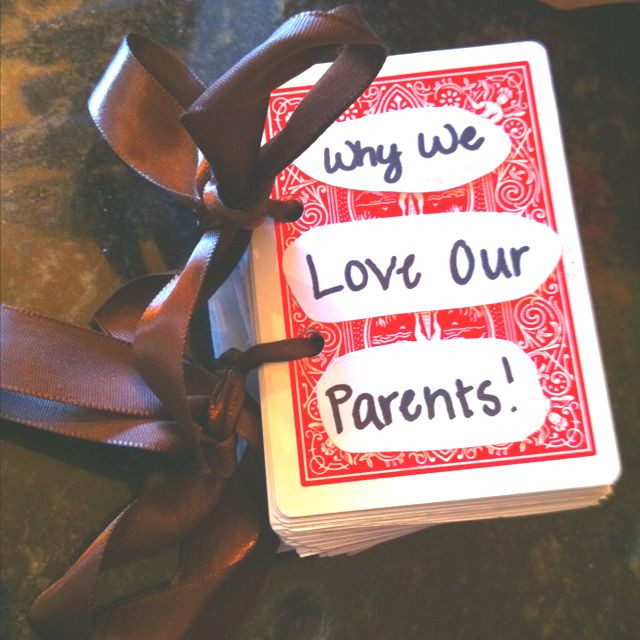 Diy Anniversary Gift Ideas For Parents
 Cool anniversary t idea for parents from kids Buy a