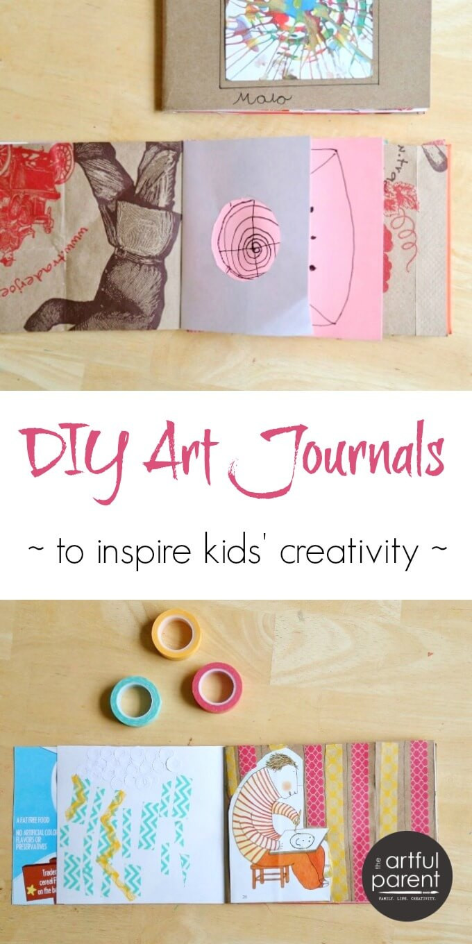 Diy Art For Kids
 DIY Art Journals for Kids
