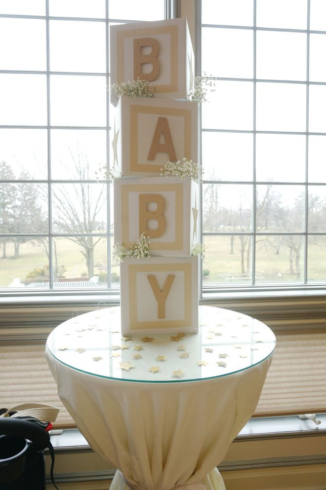 DIY Baby Blocks Centerpiece
 Step by Step DIY Letter Blocks Twinkle Twinkle Little