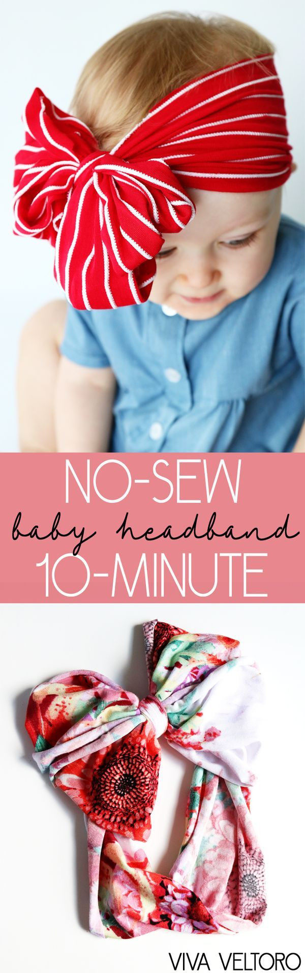 Diy Baby Bow Headbands
 How to Make Baby Headbands Without Sewing