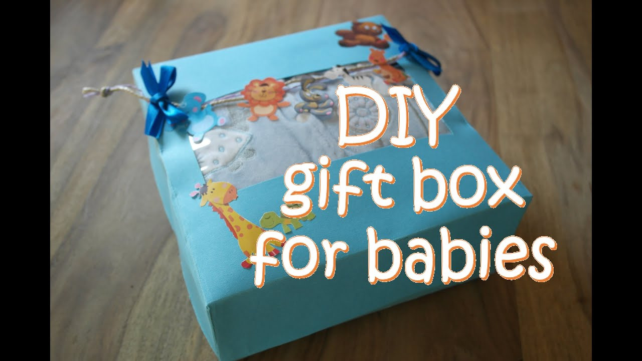 DIY Baby Boy Gift
 DIY t box for babies DIY baby shower t box