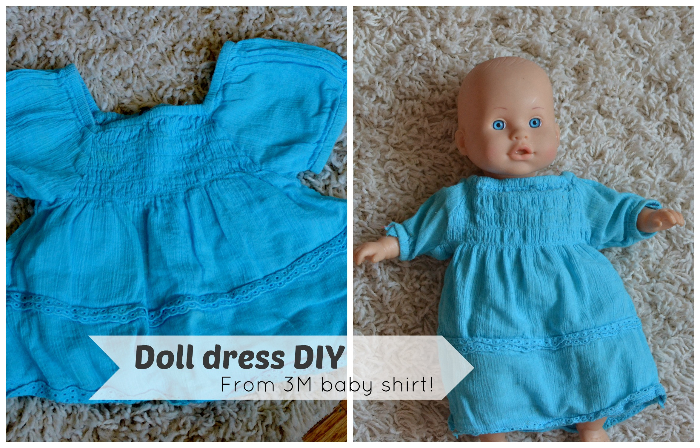 Diy Baby Doll Dress
 Super Easy DIY Baby Doll Dress