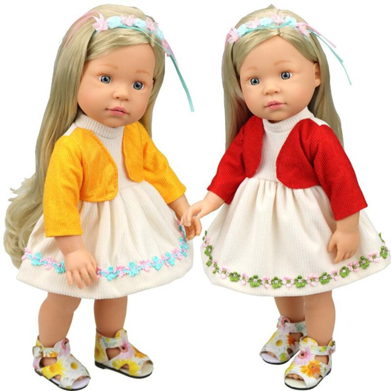 Diy Baby Doll Dress
 DIY Doll Clothes Dress For 16 inch Doll Baby Kids Gifts