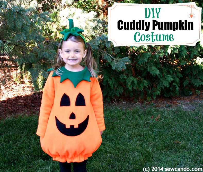DIY Baby Pumpkin Costume
 Sew Can Do Make A Cuddly Cute Pumpkin Costume Without A