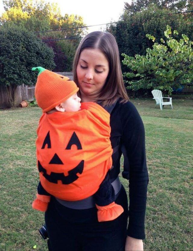 DIY Baby Pumpkin Costume
 62 best Halloween Fasching & Karneval babywearing