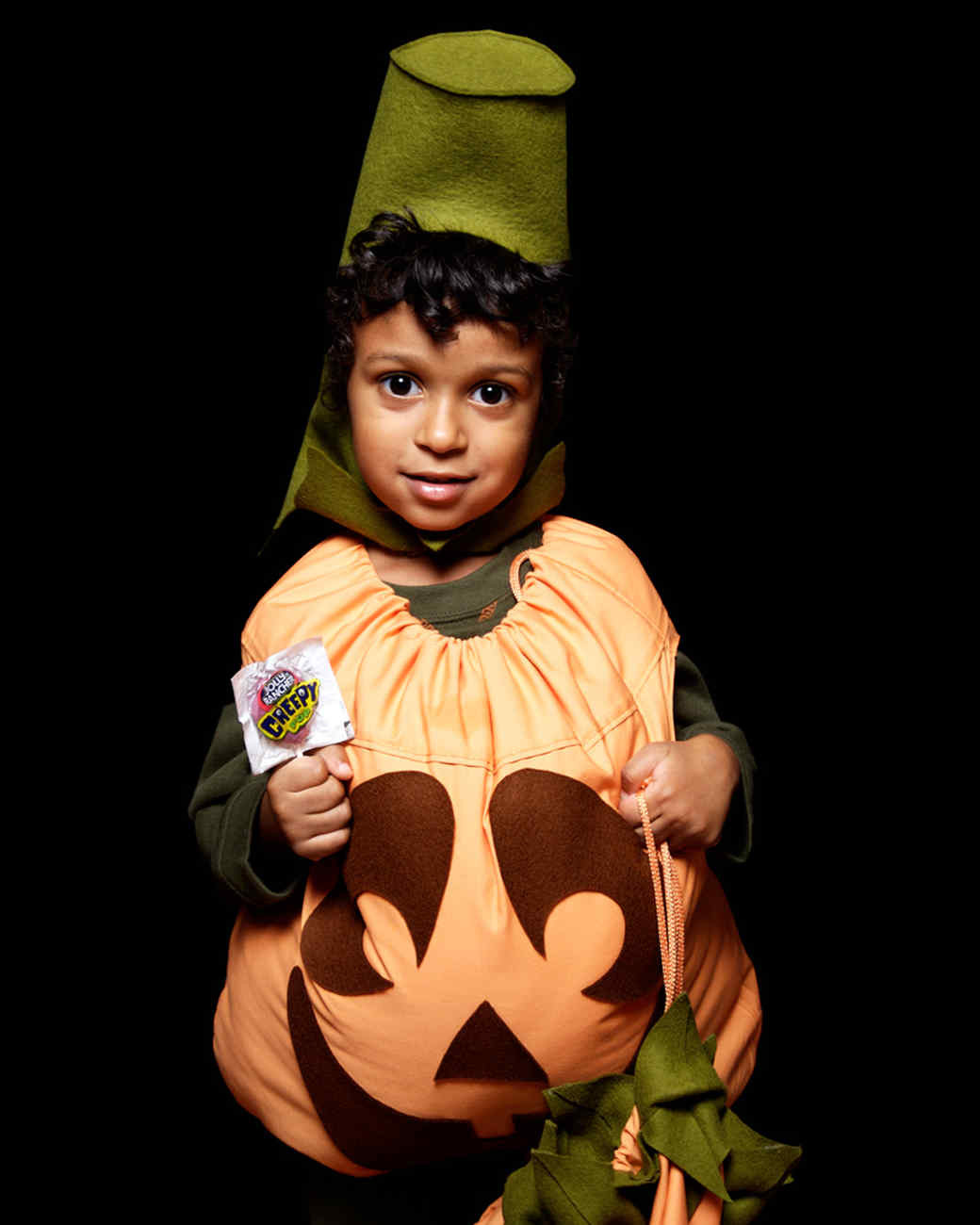 DIY Baby Pumpkin Costume
 Homemade Kids Halloween Costumes