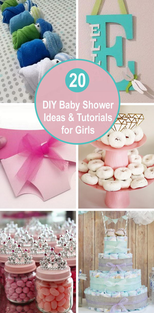 DIY Baby Shower Decorations For Girls
 20 DIY Baby Shower Ideas & Tutorials for Girls