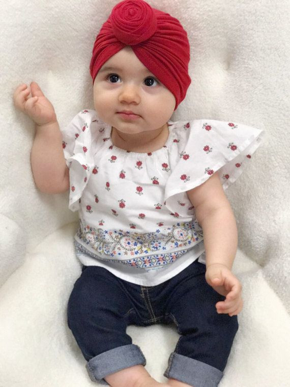 DIY Baby Turban Hat
 Best 25 Baby turban ideas on Pinterest